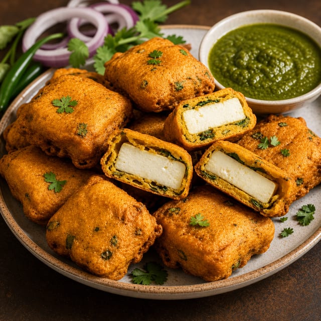 6.Paneer Pakora.