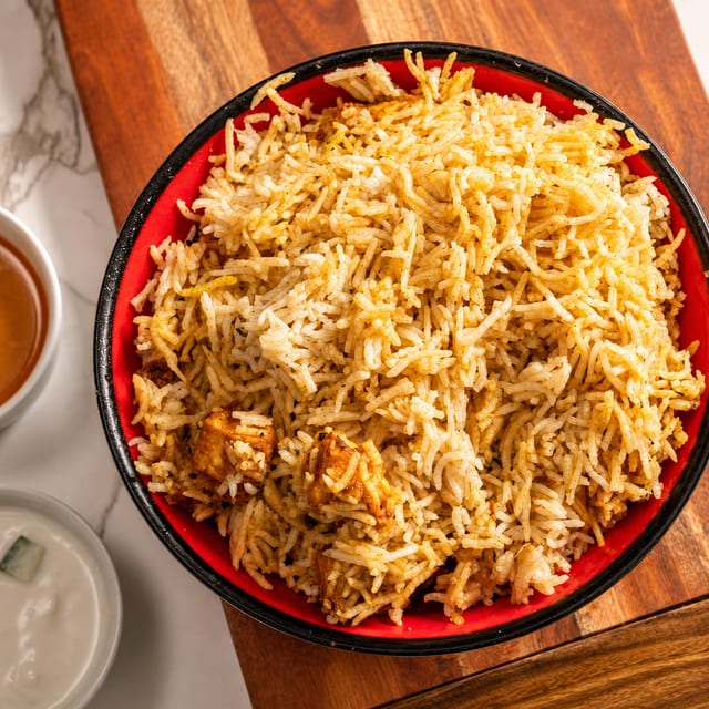 81.Paneer Biryani.