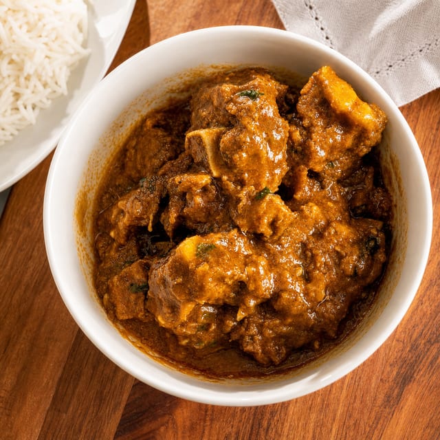 Goat Curry (With Bone).
