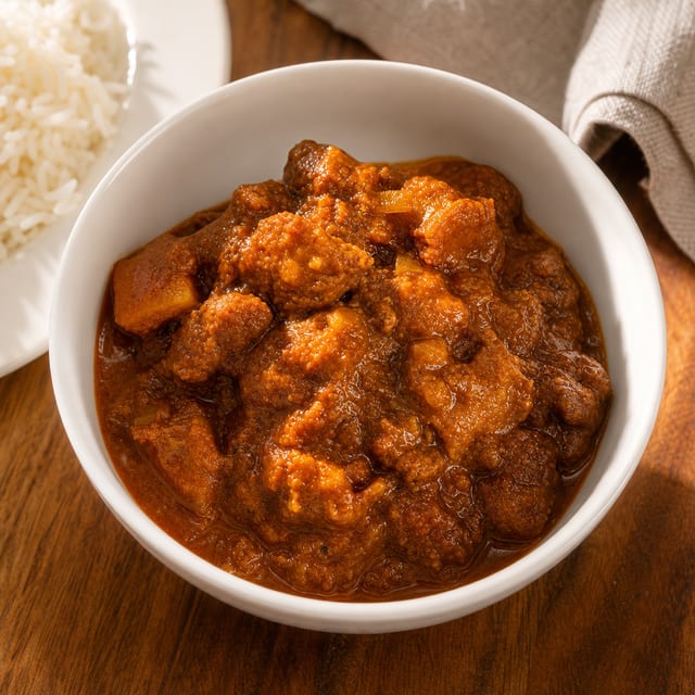 Lamb Vindaloo.