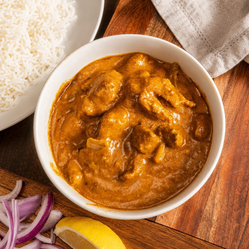 Lamb Tikka Masala.
