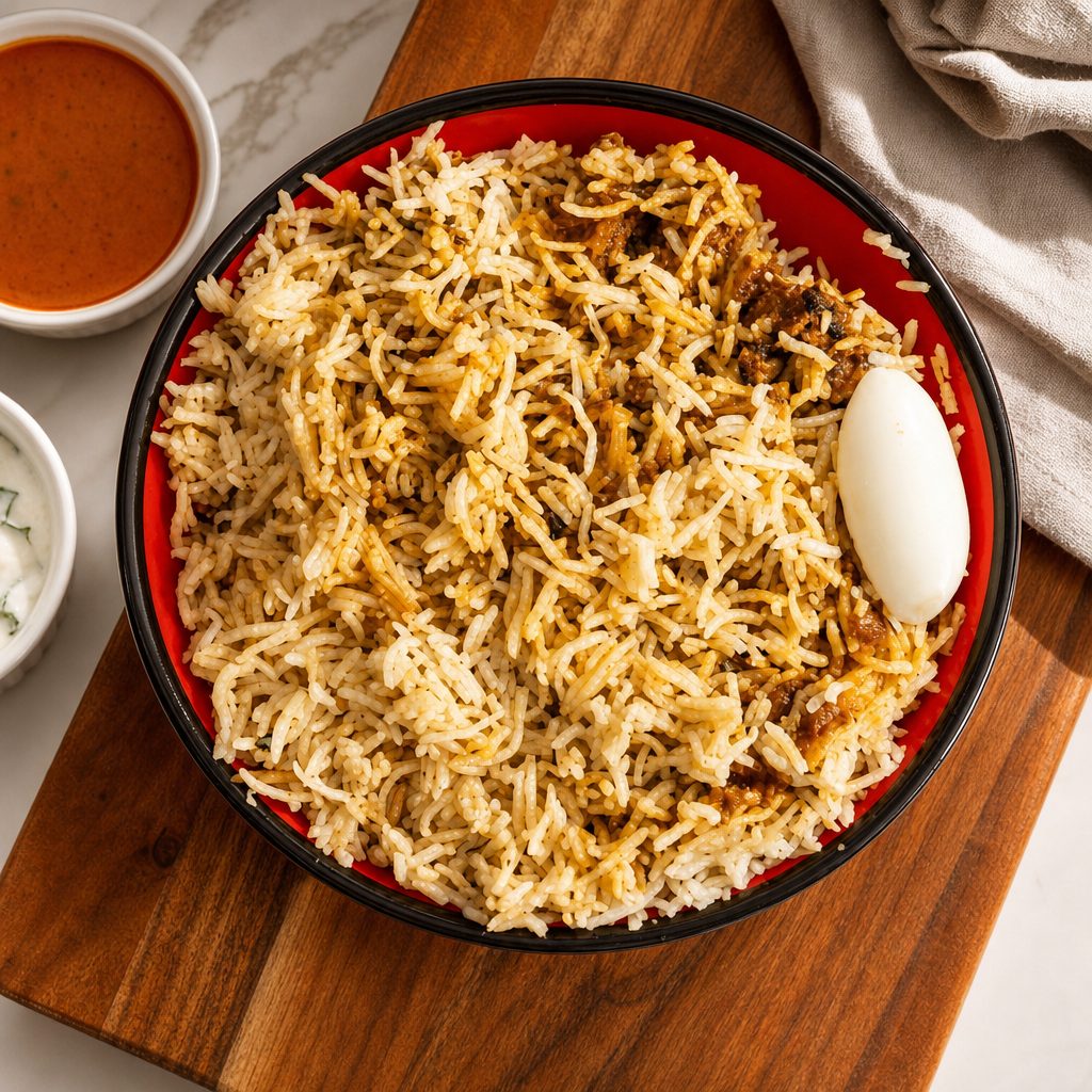 Lamb Biryani.