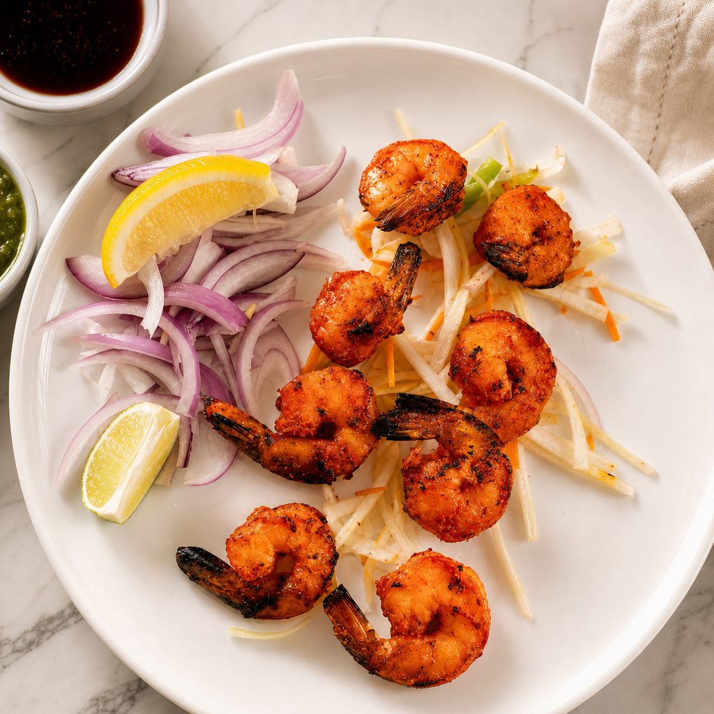 36.Shrimp Tikka.