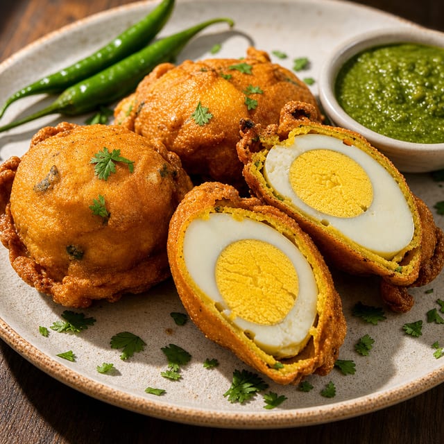 7.Egg Pakora.