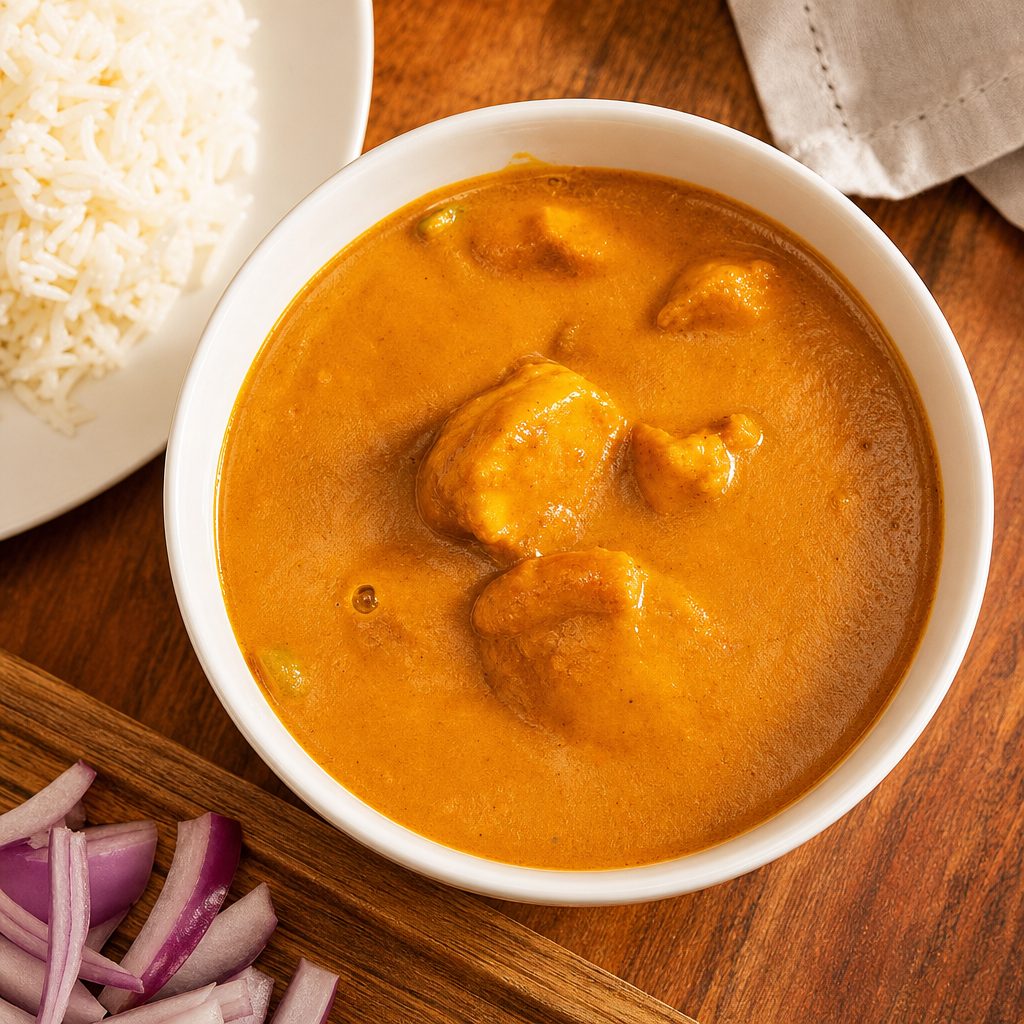 Shrimp Tikka Masala.